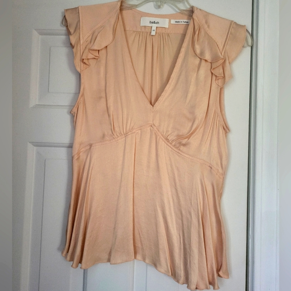NWT ba&sh V-neck Top XS